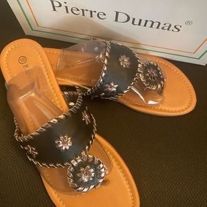 Pierre Dumas Rosetta-1 Sandals. Size 10